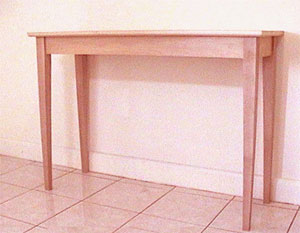 Sugar Maple Table - custom designed table